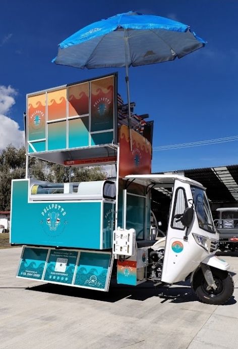 motocarro foodtruck mariscos